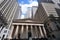 Wall Street Federal Hall financial district