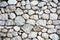 Wall structure texture made of stones