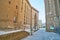 The wall of Sultan Hassan Mosque, Cairo, Egypt