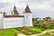 Wall and tower of Rostov Kremlin