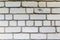 Wall of white brick. Brickwork. Textured background
