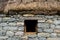 Wall and window of the ancient Madeira island citizens