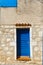 The wall and the window, mediterranian architecture. Rovinj, Croatia