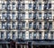 Wall of windows on an old apartment building in the Lower East S