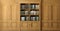 Wall wooden background classical library books or library