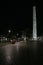 The Walled Obelisk at Night