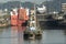 Wallenius Wilhelmsen Vessel Togela entering the Miraflores Locks Panama Canal