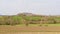 Wallonian farm landscape, with spoil tip of old coalmine