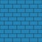 Wallpaper Brick Texture Blue