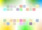 Wallpaper decorated with colorful boxes cheerful and bokeh abstract