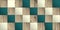 Wallpaper with Elegant Wooden and Plastic Tiles