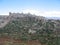 Walls of Alcazaba fortress in Almeria