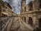 Walls of Arles Roman arena, France