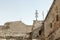 The walls of the Basilica of Nativity in Bethlehem