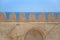 Walls and battlements of Kasbah, which is located in the medieval medicine of the city of Sousse, Tunisia.