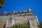 The walls of the castle of chateaudun