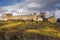 Walls of Castle Tourbillon, Sion, Switzerland