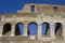 Walls of Colosseum ruins