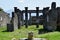 Walls and Columns, Pompeii Archaeological Site, nr Mount Vesuvius, Italy