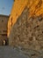 Walls detail and small gate from castle.