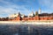 Walls of famous Kremlin and Ivan Great Bell Tower