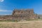 Walls of Gori Fortress in Gori town, Georg