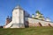 The walls of the Goritsky Assumption Monastery