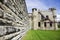 Walls of historic Jail in Joliet