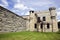 Walls of historic Jail in Joliet, Illinois