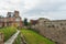 Walls of medieval castle