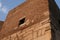 The walls of the old fortress on the hill in ankara