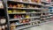 Walmart empty shelves supply chain issues chip section