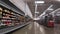 Walmart retail store interior covid-19 delta variant cheese section