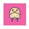 Walrus Isolated Vector icon that can be easily modified or edited