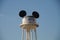 Walt Disney Studios - landmark with blue sky background in Disneyland Paris