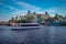 Walt Disney World Swan Hotel and taxi boat in Lake Buena Vista area 4.