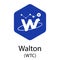 Walton cryptocurrency symbol