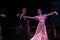 Waltzing pairs on  Second creative reporting concert of National academy of leading cadres of culture and arts in National Academi