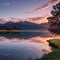 That Wanaka Tree At Sunrise, Wanaka, New Zealand, Tree In Lake, Pink Clouds Sunrise, Beautiful Landscape