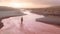 Wandering Through An Endless Pink Coloured River: A Cinematic Journey
