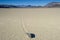 Wandering rock, the racetrack, death valley , california