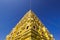 Wang Wiwekaram temple historic building with blue sky