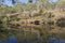 Wannon River Reflections: Nigretta Falls Area During Dry Season