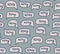 Want, seamless pattern, handwritten font, Russian, gray.