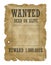 Wanted dead or alive