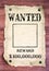 Wanted poster