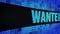 Wanted Side Text Scrolling LED Wall Pannel Display Sign Board
