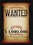 Wanted Vintage Western Poster