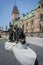 War of 1812 Monument outside the East block of the Parliament of Canada in Ottawa city centre, Ottawa, Ontario, Canada