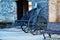 War cannon and bench, Castello, Conegliano Veneto